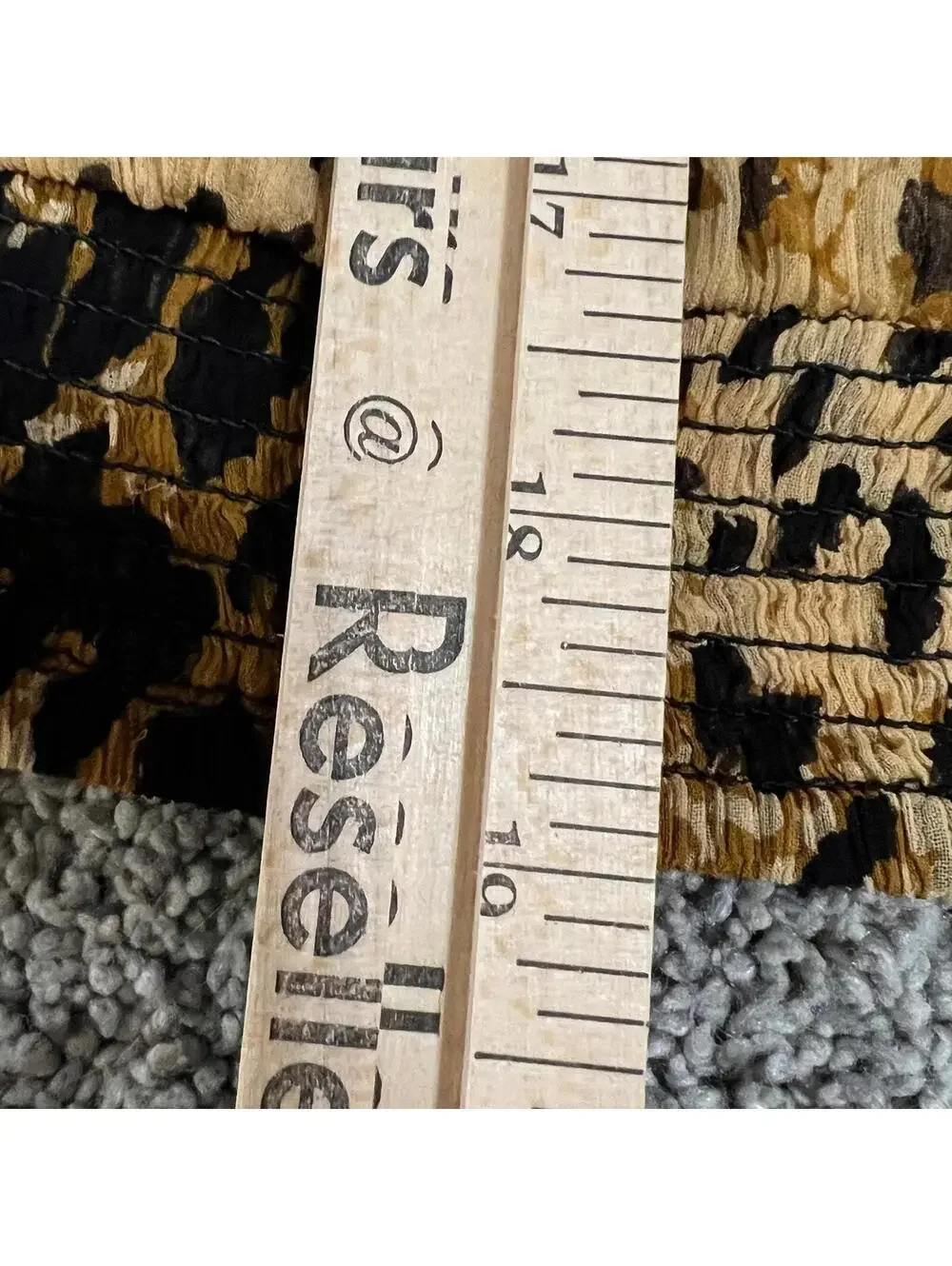 Free People Women's Leopard Print Blouse size XS